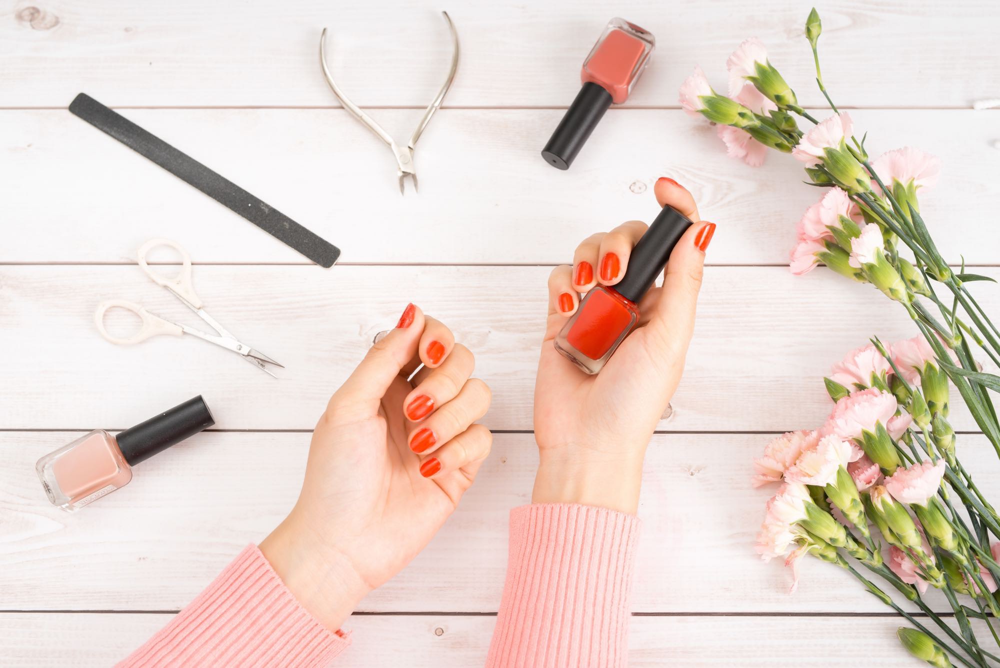 Nagels lakken stappenplan